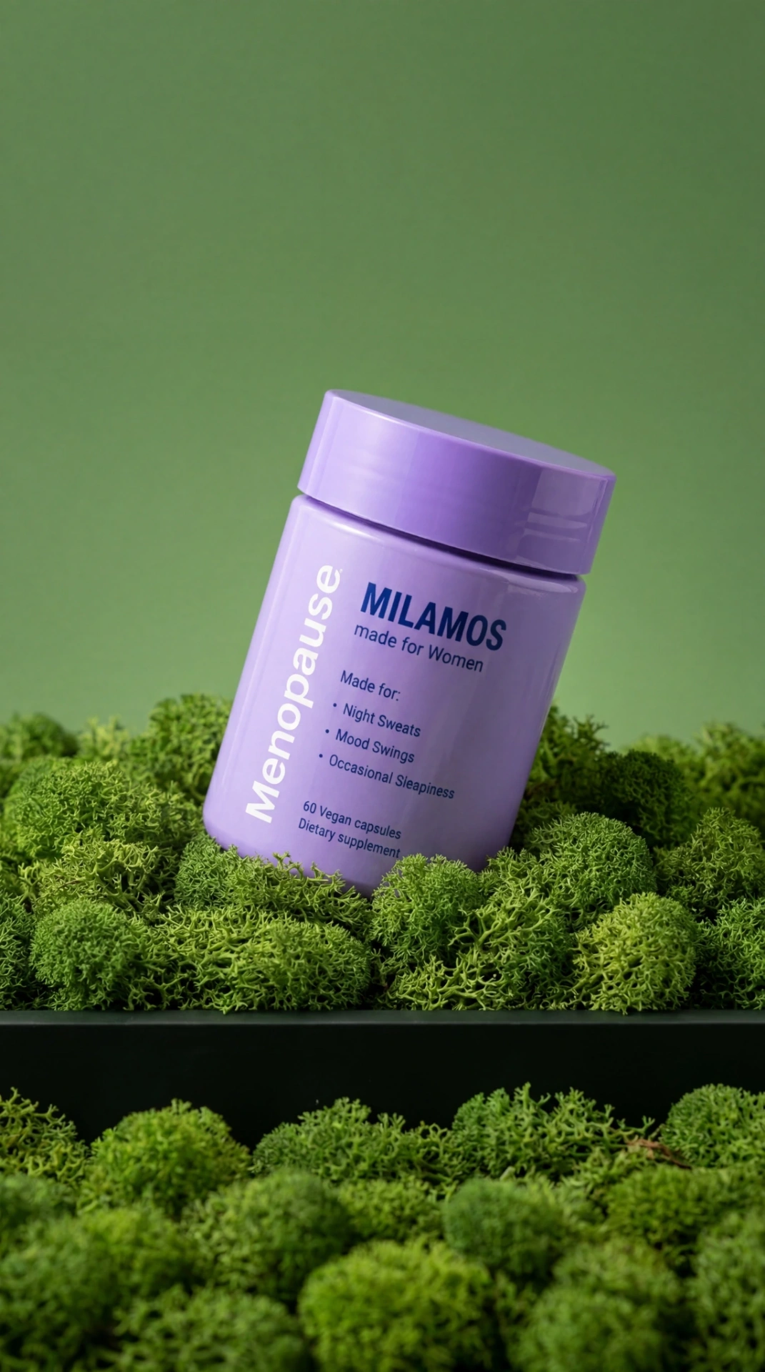 MILAMOS — Menopauzės Pusiausvyros Papildas